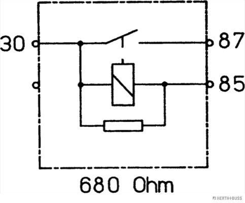 109 Nolu Yakıt Röle 1J0906381A 357906381A
