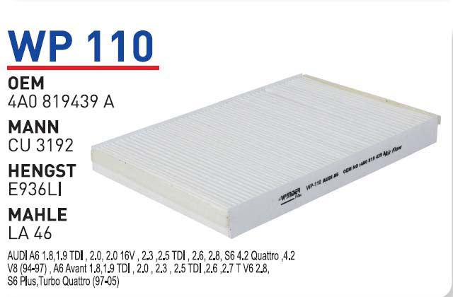 A6 C4 Polen Filtresi 4A0819439A