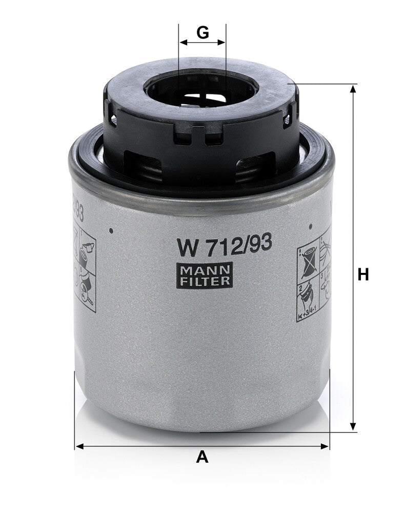 CAX Yağ Filtresi 03C115561B