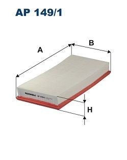 Golf 4 Bora Toledo 2 AKL-AGR-BLS Hava Filtresi 1J0129620A