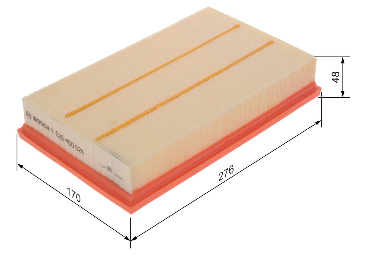 Golf 7 1.5 TSI Hava Filtresi 5Q0129607BD