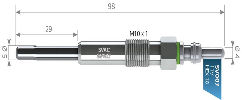 T5 Kızdırma Bujisi 1.9-2.5 Motor N10579201