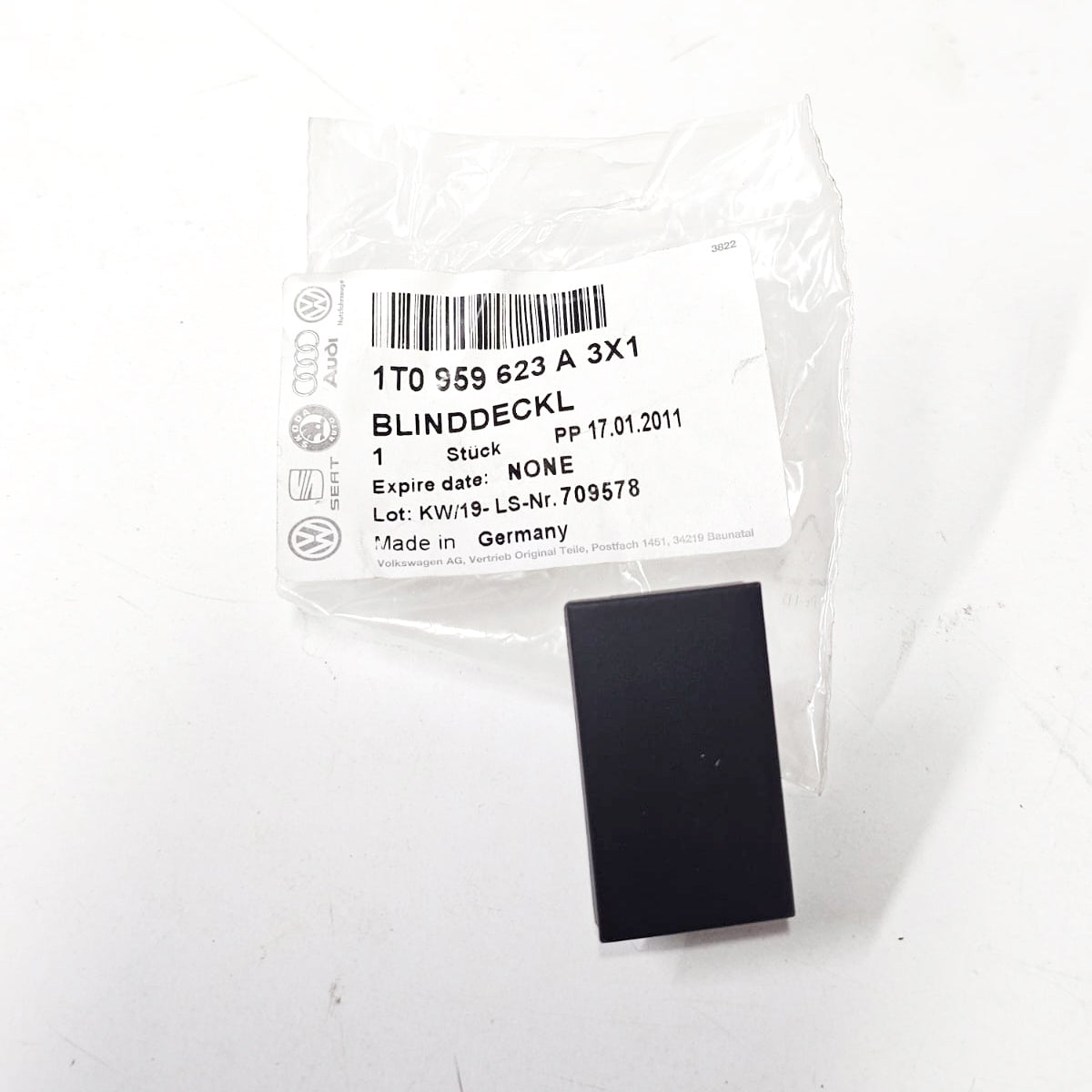 VW Caddy Orta Konsol Boş Kapak 1T0959623A 3X1